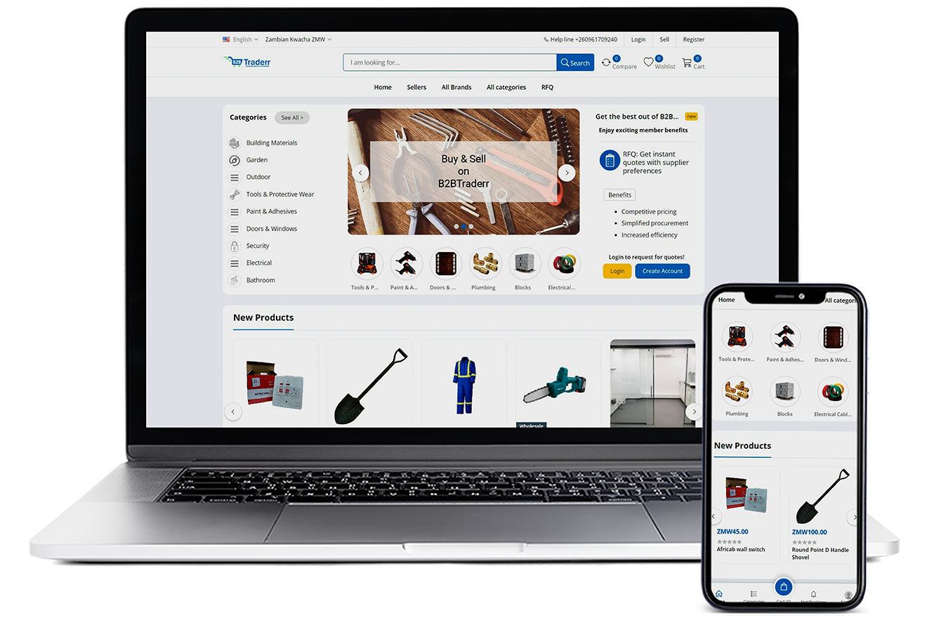 B2BTraderr website